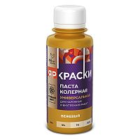 Паста колерная универсальная бежевый, бутылка 0,1 л